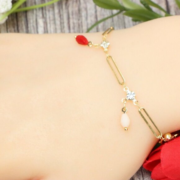 "Trendy Handmade Bracelet – A Stylish Gift for Women & Girls, MAR091338 - Picture 1 of 10